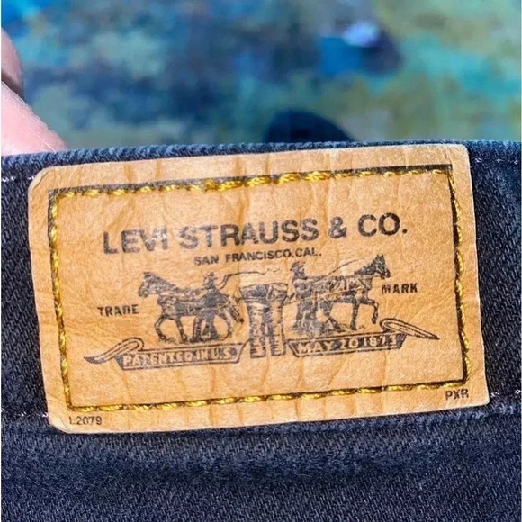 Levi’s Bootcut 515 Plus Size 24 Short Dark Blue Almost Black ❤️ - Picture 5 of 9